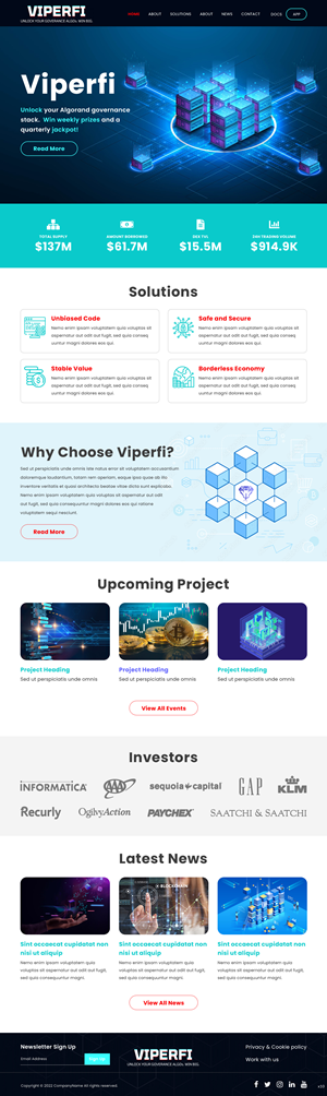 Web Design by pb for this project | Design: #28495467