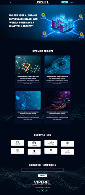 ViperFi Landing Page & Logo | Web Design by Titan Eagle