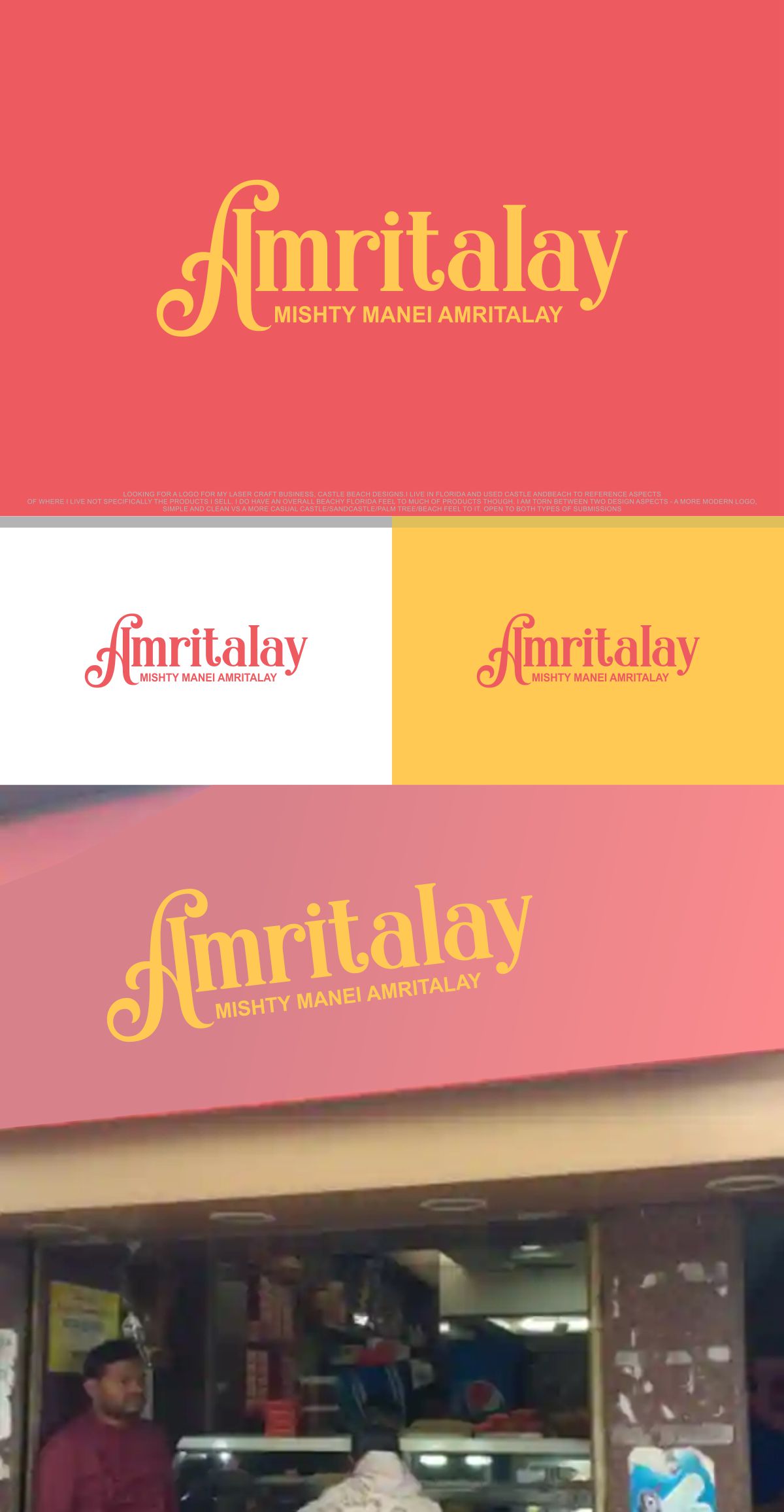 Logo Design by KajalRekha for Amritalay | Design #28500153