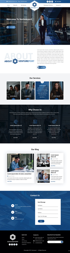 Web Design by pb for this project | Design: #28495451