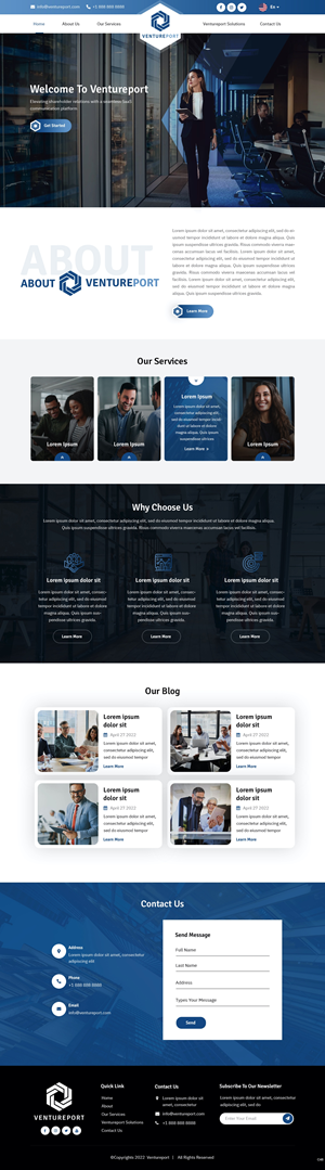 Web Design by pb for this project | Design: #28500686