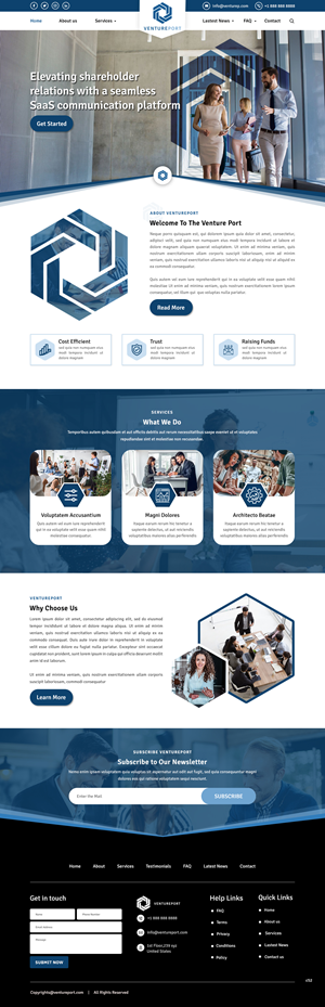 Web Design by pb for this project | Design: #28500690