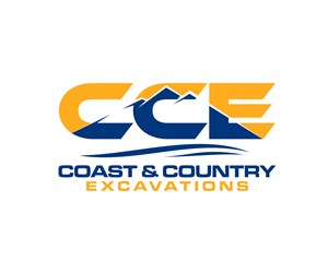 Logo Design by Tt design for Coast and Country Excavations | Design: #28490443