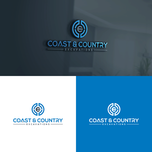 Diseño de Logo por soffel para Coast and Country Excavations | Diseño: #28489011