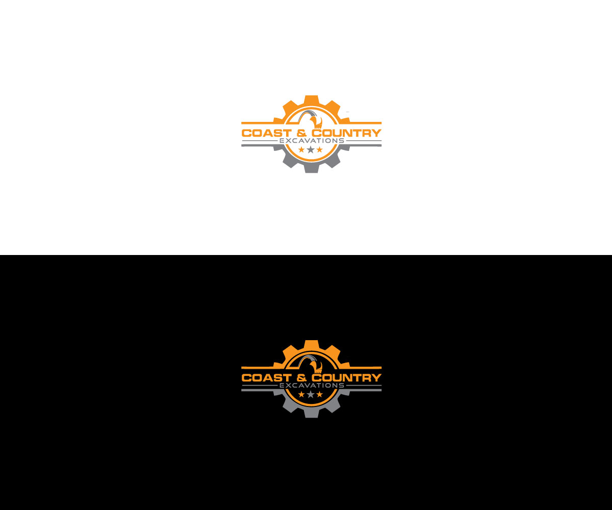 Diseño de Logo por MANIK 42 para Coast and Country Excavations | Diseño #28490062