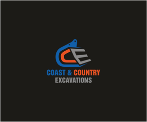 Logo Design by Logocraft for Coast and Country Excavations | Design: #28513058