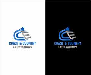 Logo Design by Logocraft for Coast and Country Excavations | Design: #28539953