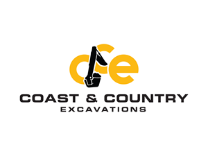 Logo Design by Grafactory for Coast and Country Excavations | Design: #28498998