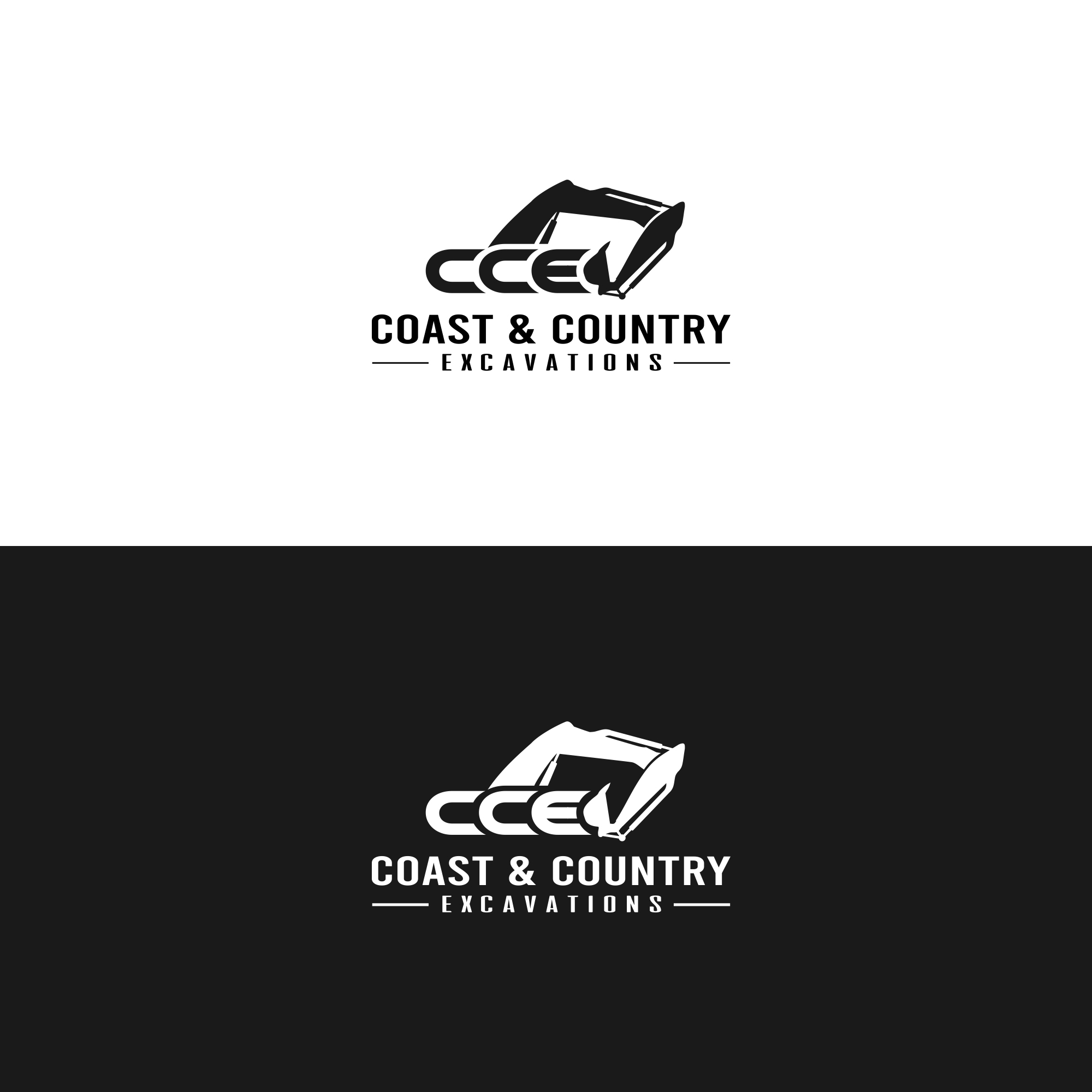 Logo-Design von sonny.scarlet für Coast and Country Excavations | Design #28495103