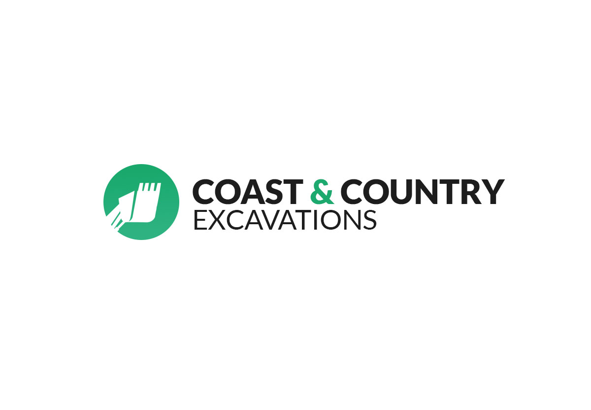 Logo Design by WNP for Coast and Country Excavations | Design #28516398