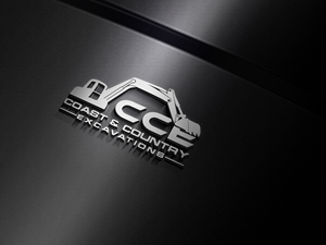 Logo Design by jaxondesign for Coast and Country Excavations | Design: #28492108