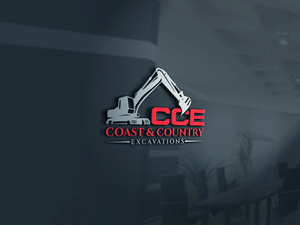 Logo Design by jaxondesign for Coast and Country Excavations | Design: #28492110