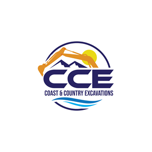 Logo Design by geni for Coast and Country Excavations | Design #28507737