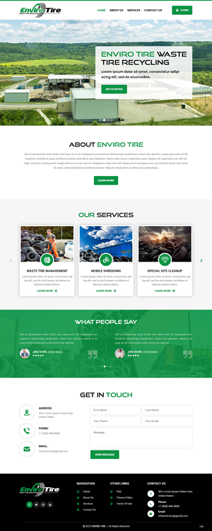 Web Design by pb for this project | Design: #28495377