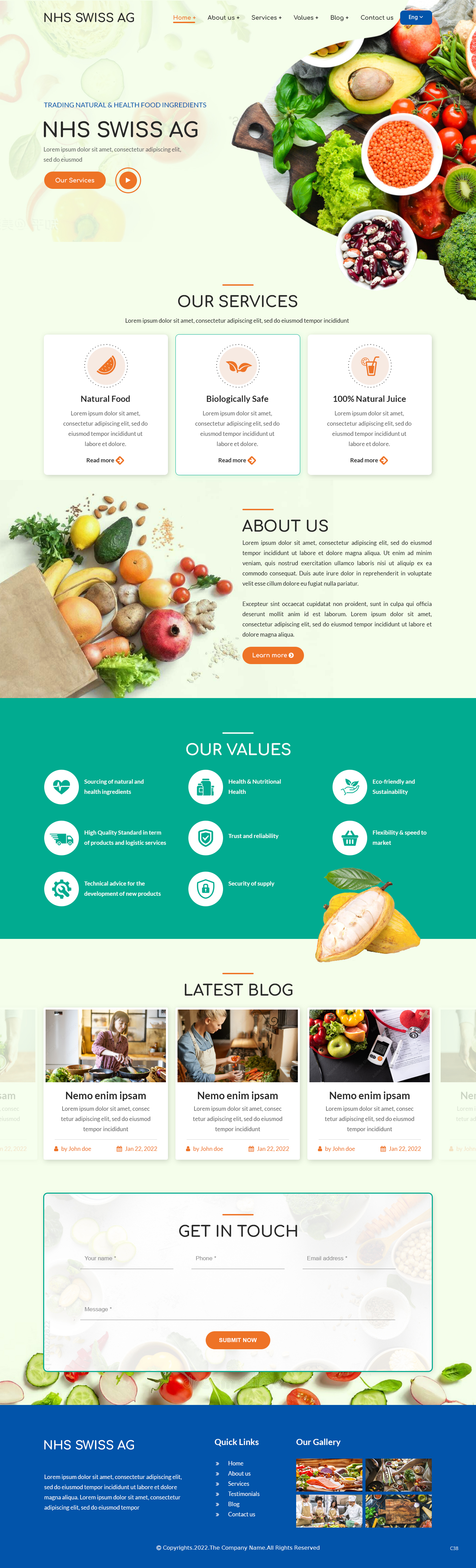 Diseño Web por pb para NHS Swiss AG | Diseño #28495412