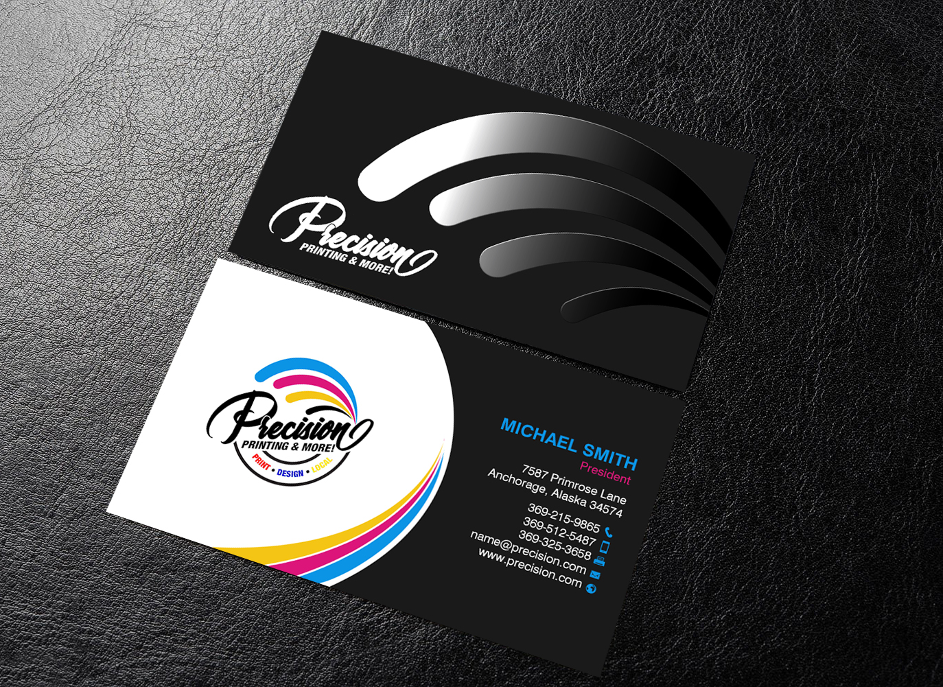 Design de Carte de Visite par chandrayaan.creative pour Qwik Pack & Ship Raleigh | Design #28492684