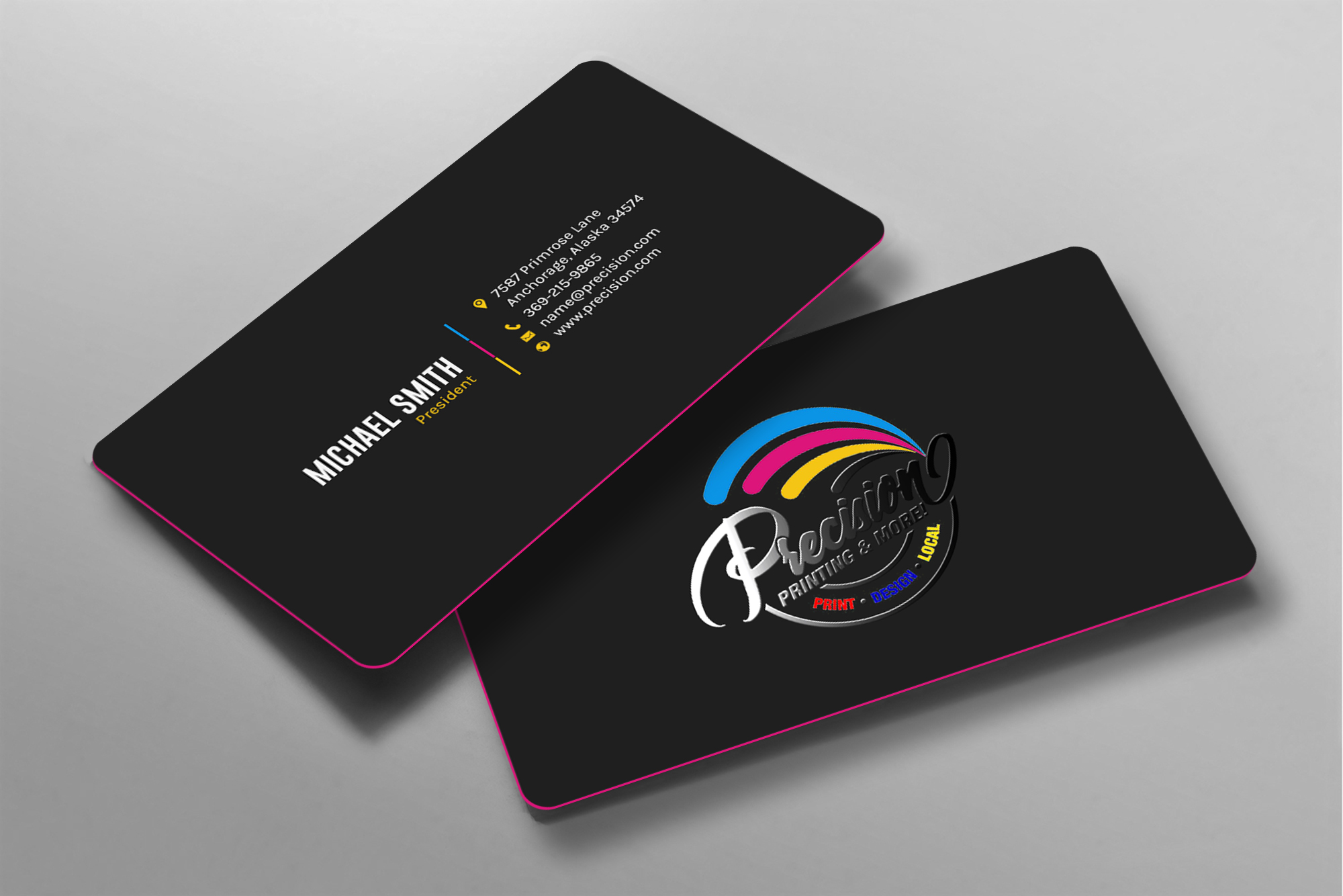 Design de Carte de Visite par chandrayaan.creative pour Qwik Pack & Ship Raleigh | Design #28492687