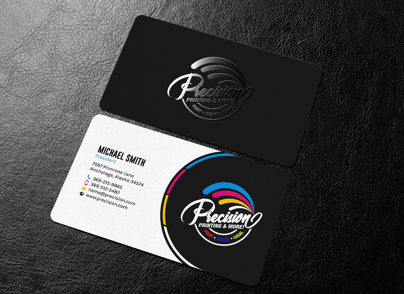 Design de Carte de Visite par chandrayaan.creative pour Qwik Pack & Ship Raleigh | Design #28492693