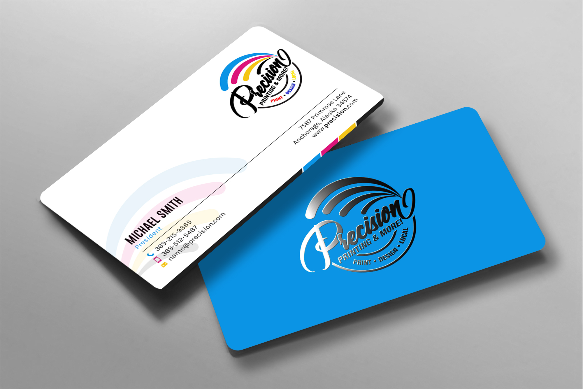 Design de Carte de Visite par chandrayaan.creative pour Qwik Pack & Ship Raleigh | Design #28492694