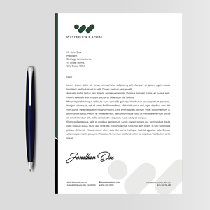Letterhead Design by Designers Hub for this project | Design: #28495643