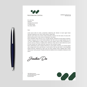 Letterhead Design by Designers Hub for this project | Design: #28495644