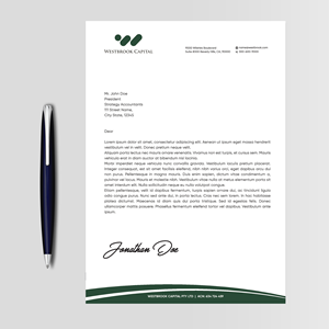 Letterhead Design by Designers Hub for this project | Design: #28495645