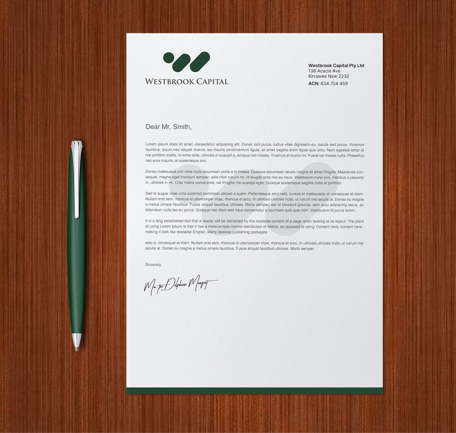 Letterhead Design by chandrayaan.creative for this project | Design #28493222
