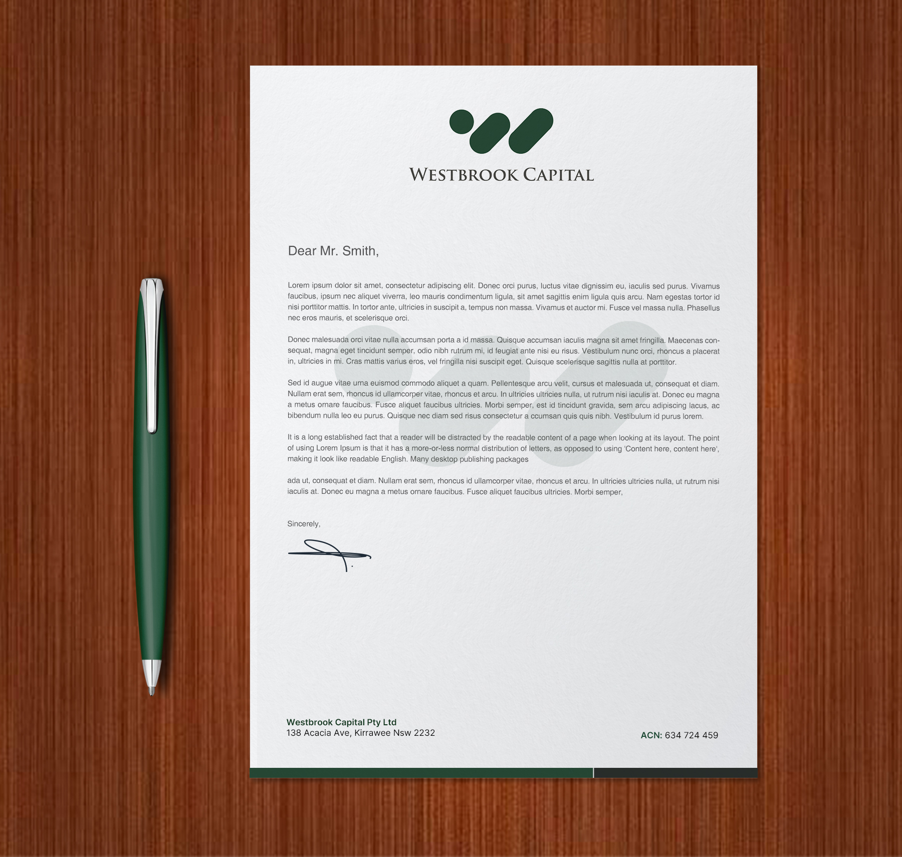 Letterhead Design by chandrayaan.creative for this project | Design #28493224