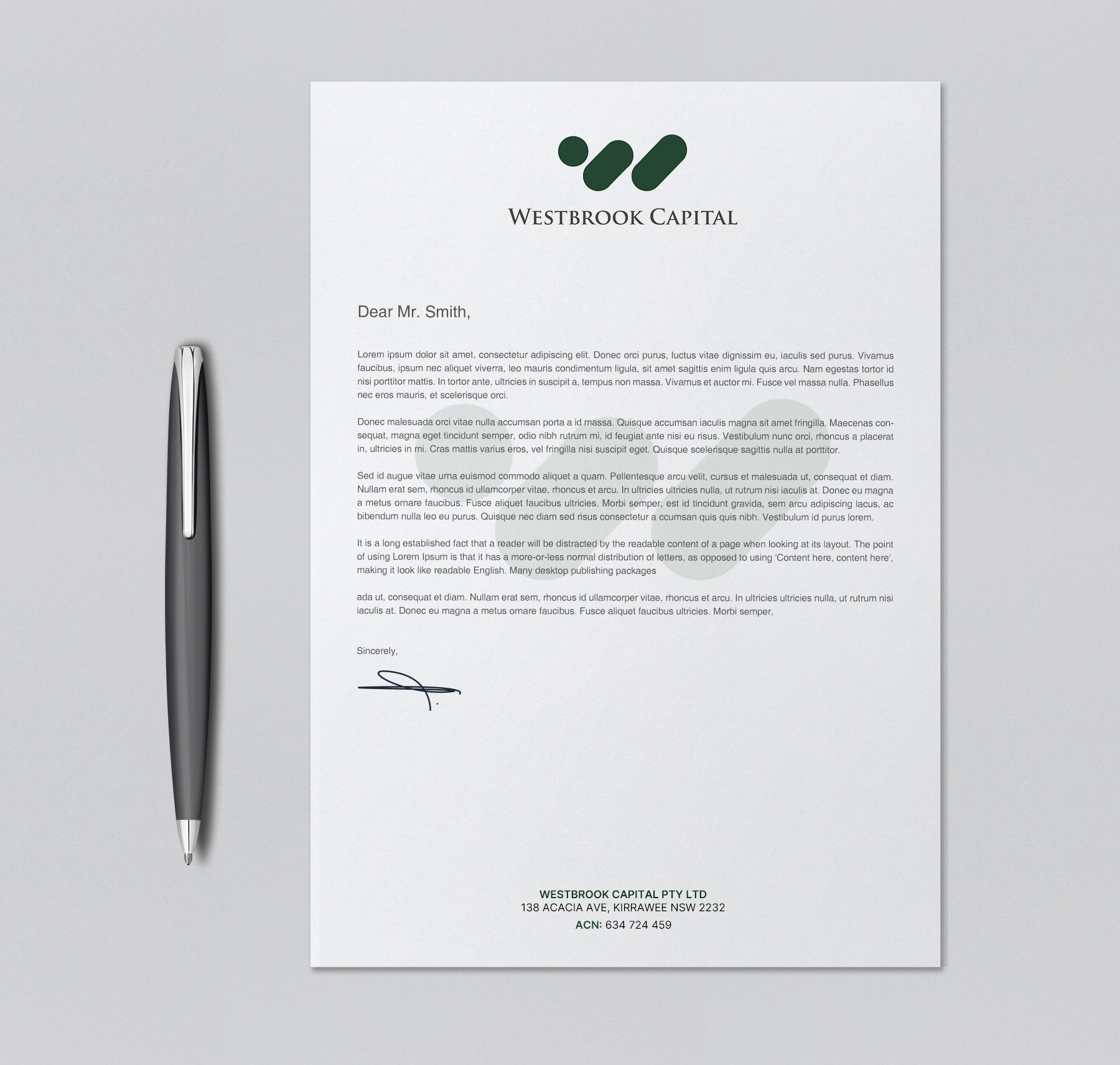 Letterhead Design by chandrayaan.creative for this project | Design #28493225