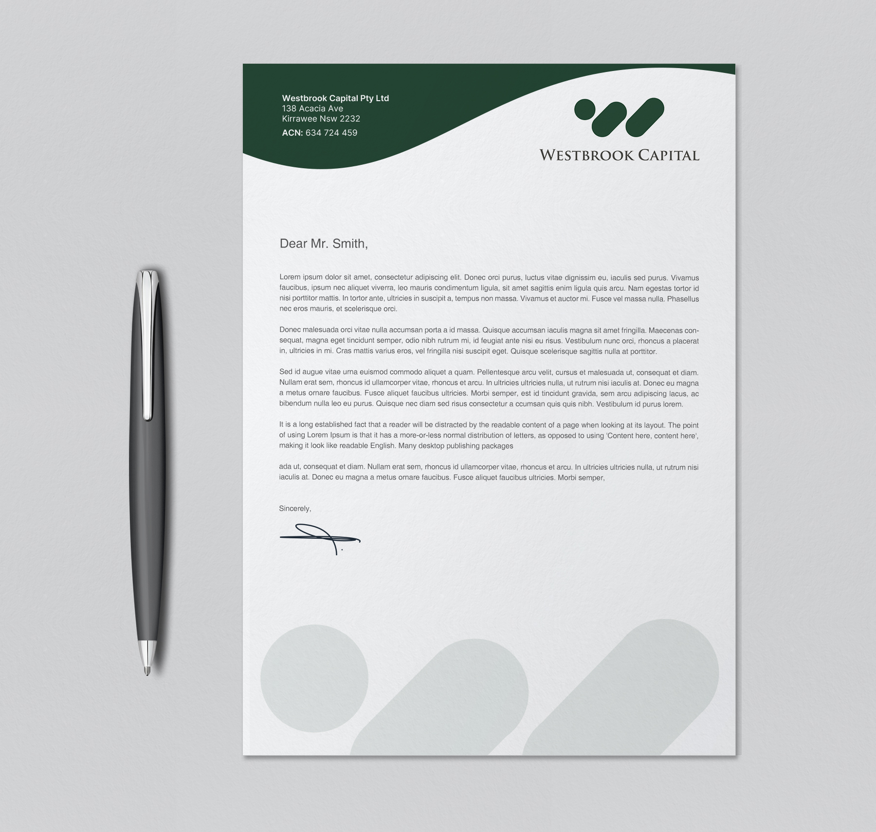 Letterhead Design by chandrayaan.creative for this project | Design #28493226