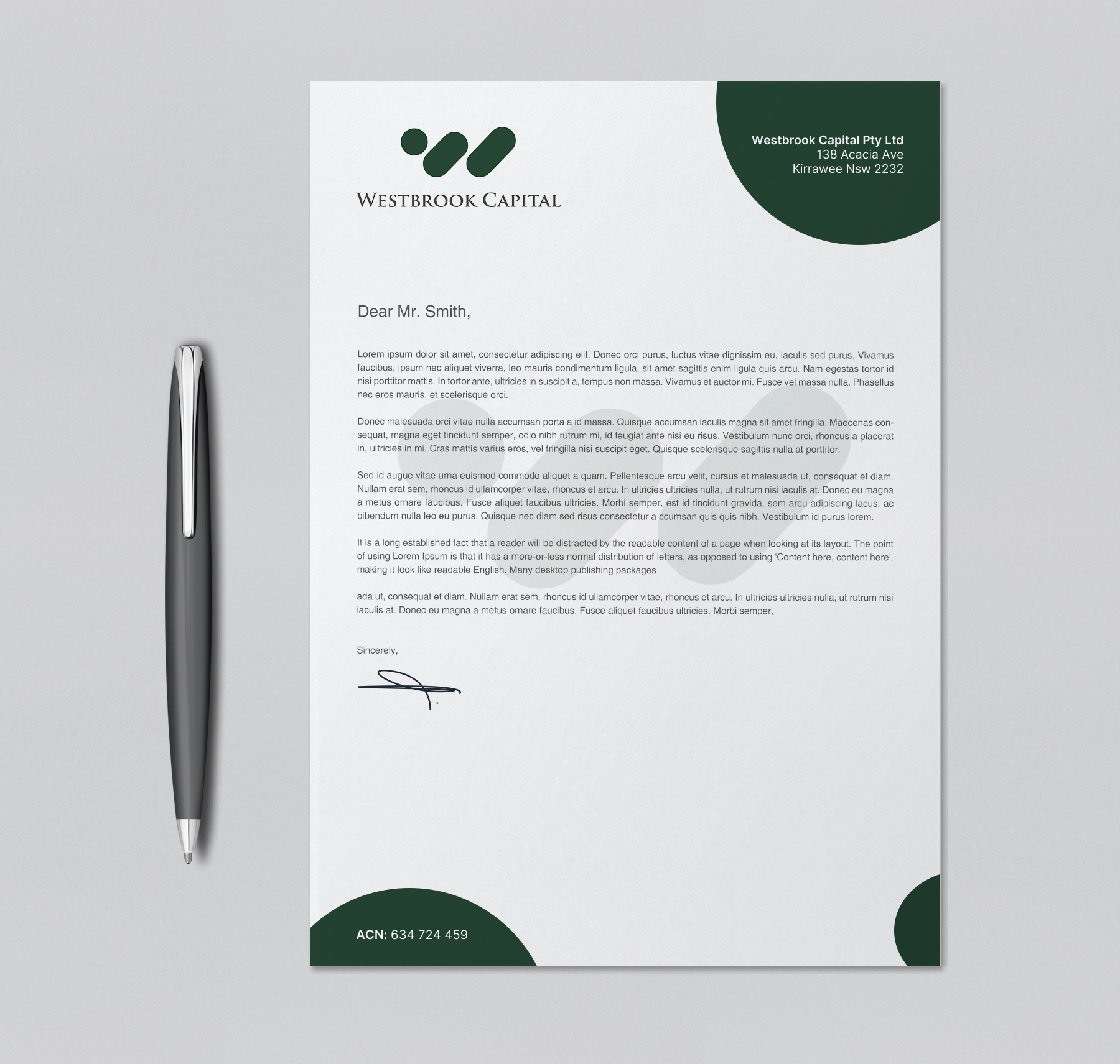 Letterhead Design by chandrayaan.creative for this project | Design #28493228