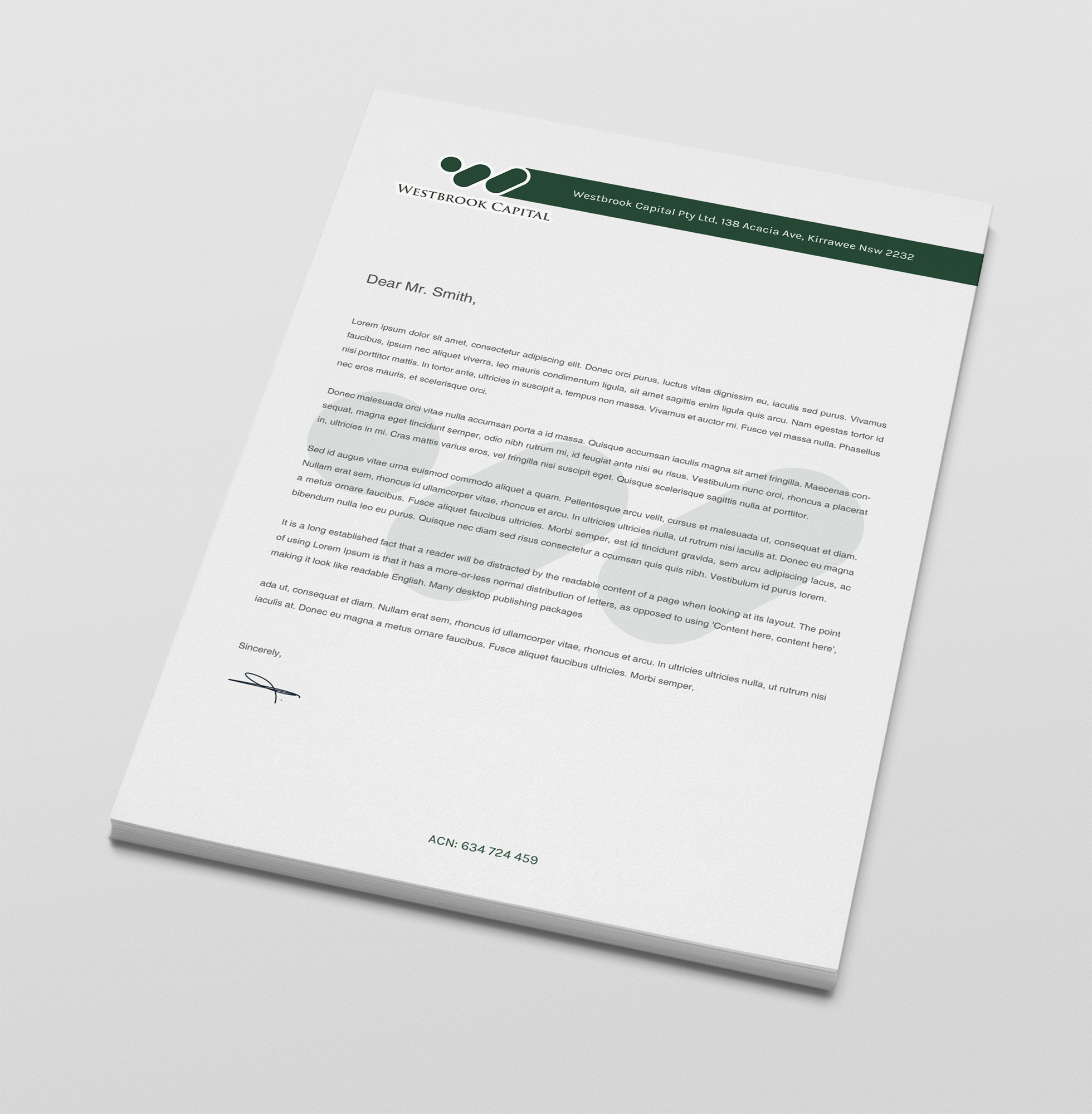 Letterhead Design by chandrayaan.creative for this project | Design #28493681