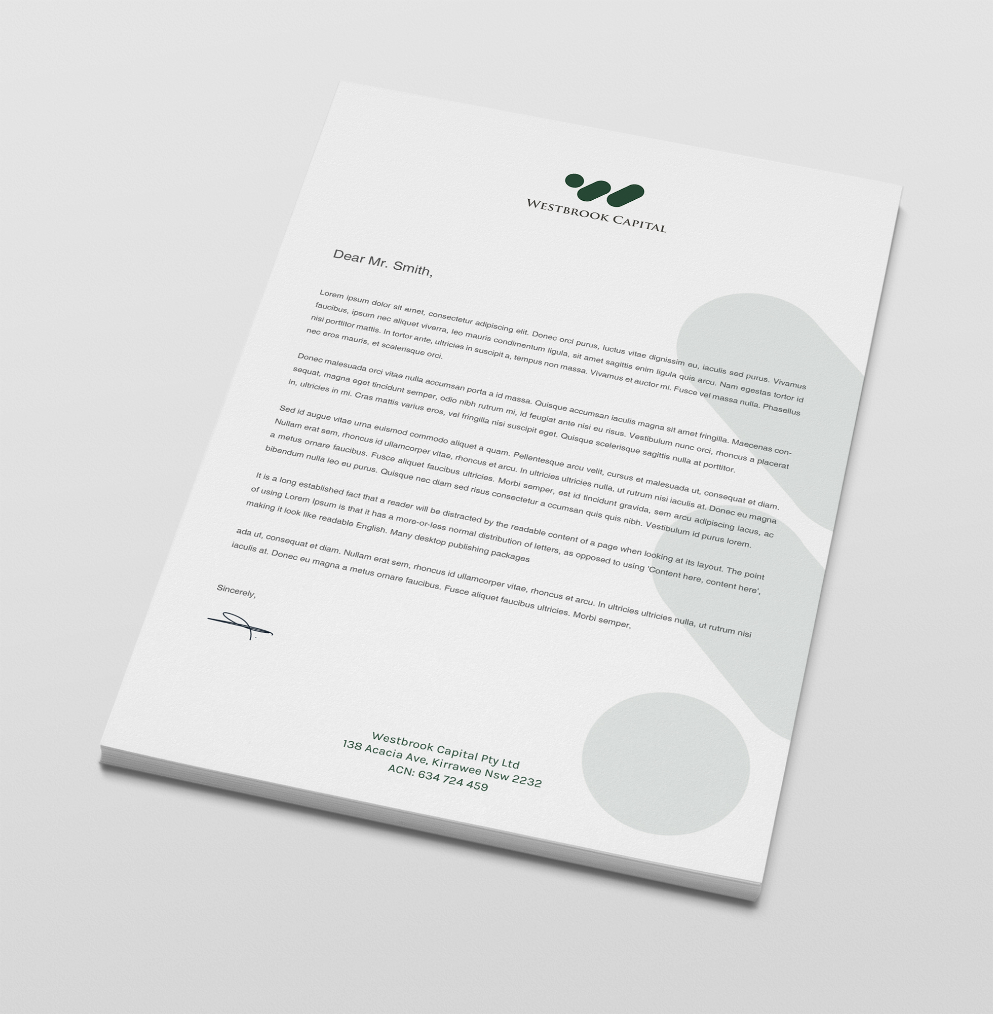 Letterhead Design by chandrayaan.creative for this project | Design #28493683