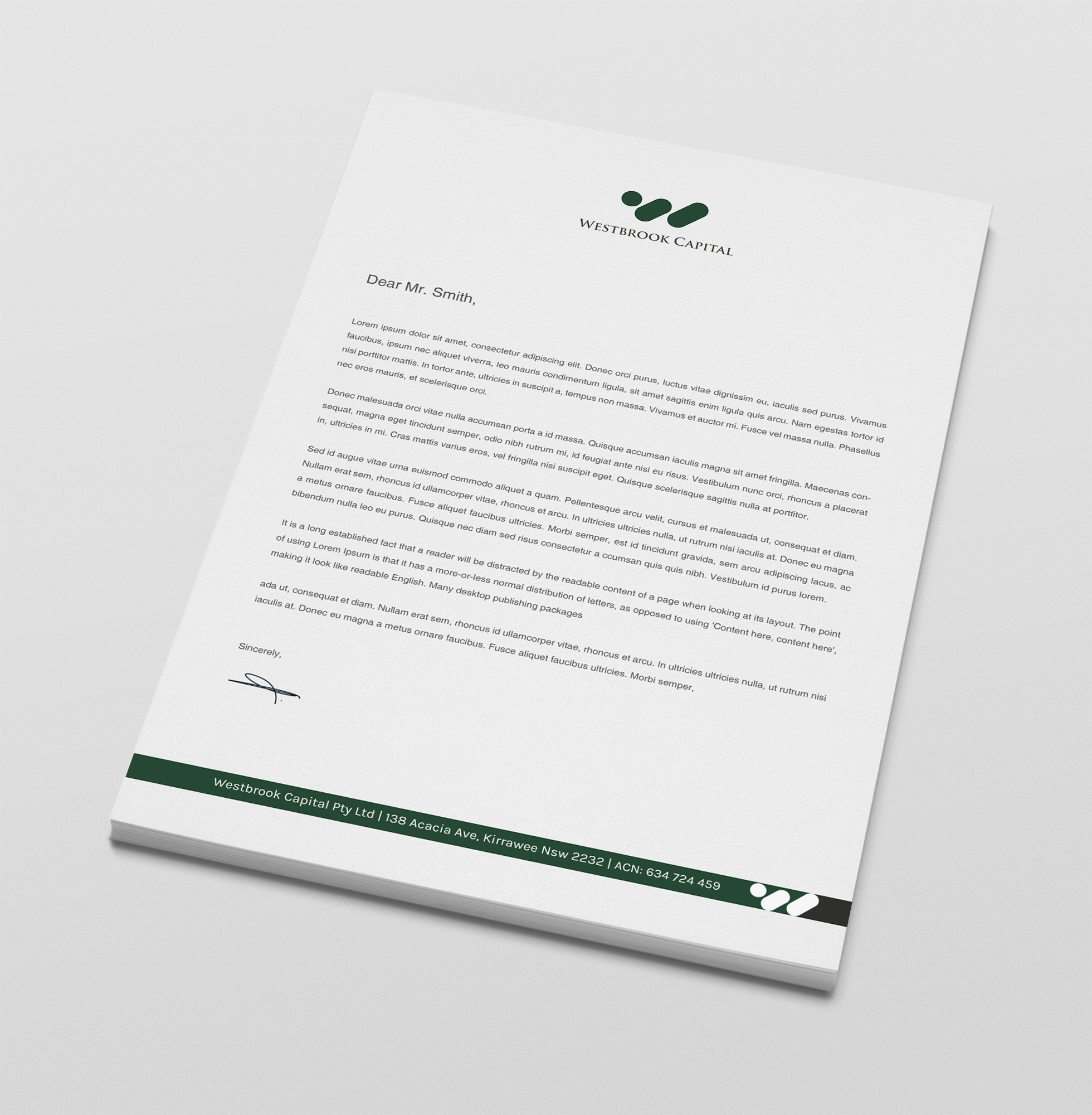 Letterhead Design by chandrayaan.creative for this project | Design #28493684