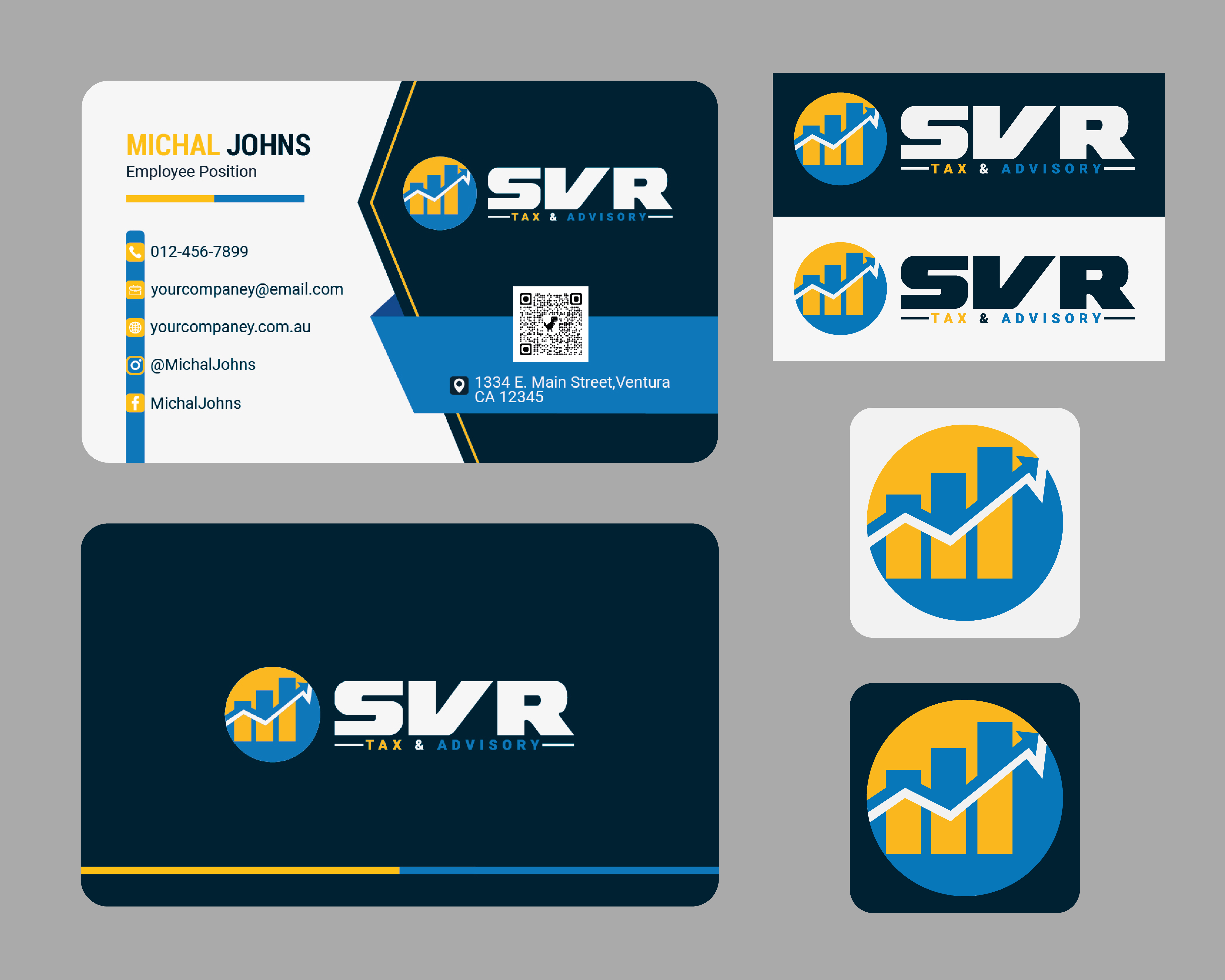 Logo Design by QuickDesign24 for SVR Tax & Advisory | Design #28519520