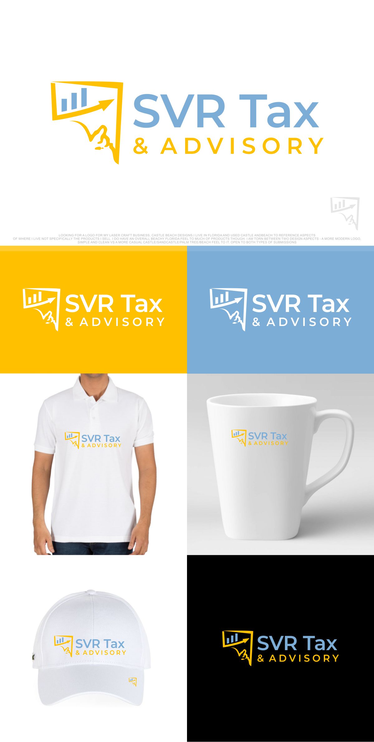 Logo Design by KajalRekha for SVR Tax & Advisory | Design #28495440