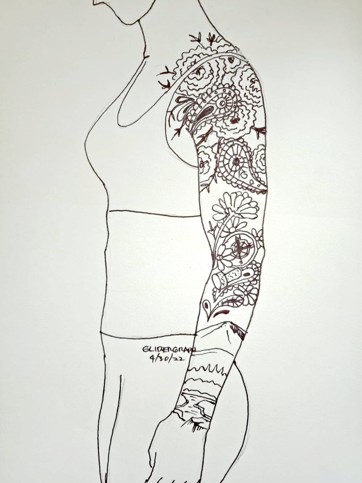 Diseño de Tatuaje por GliderGraphx para este proyecto | Diseño #28506045