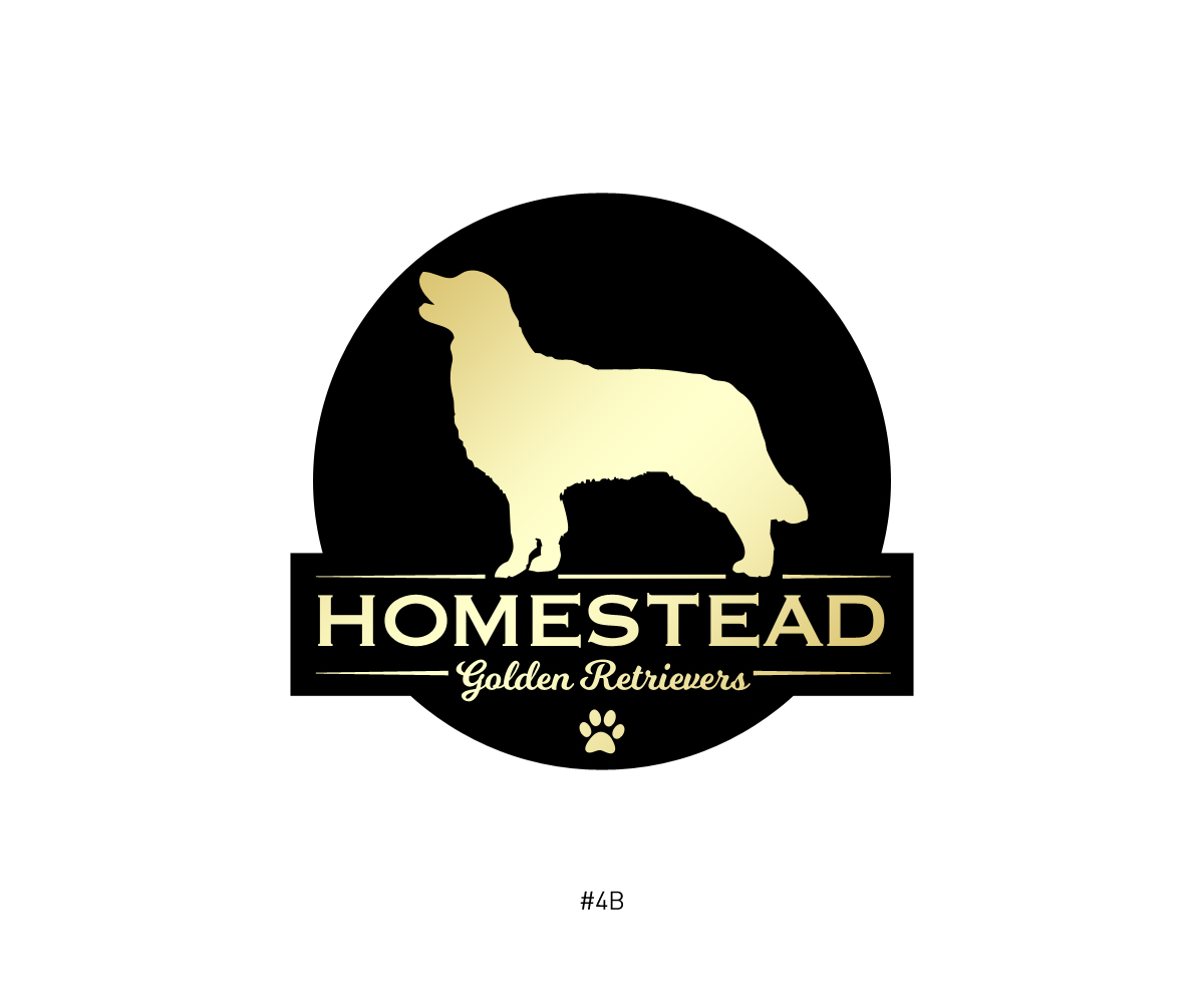 Logo Design by vincent.designpro for Homestead Golden Retrievers | Design #28505729