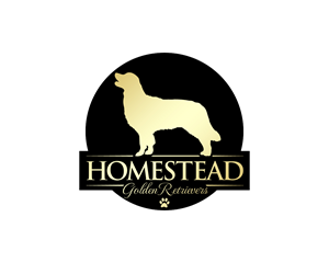 Logo Design by vincent.designpro for Homestead Golden Retrievers | Design: #28506391