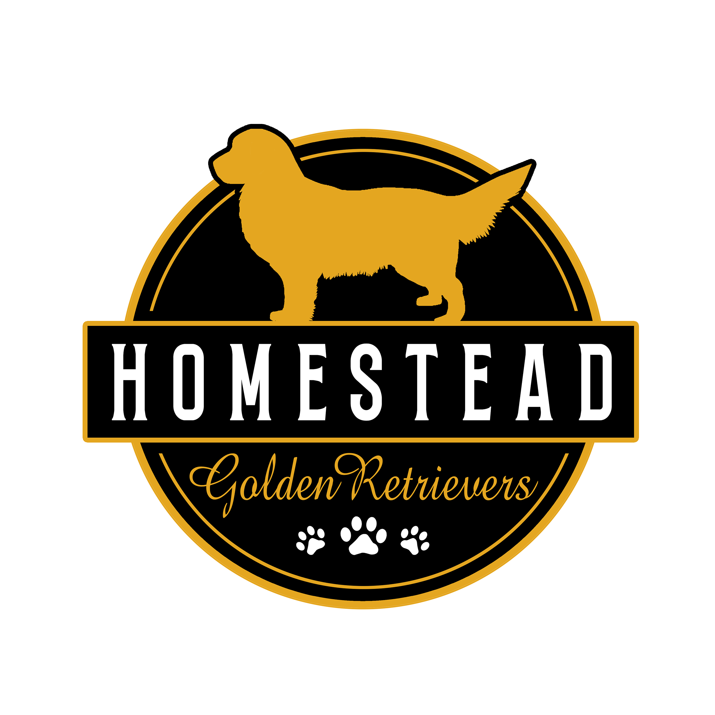 Design de Logo par JKIANN08 pour Homestead Golden Retrievers | Design #28515234