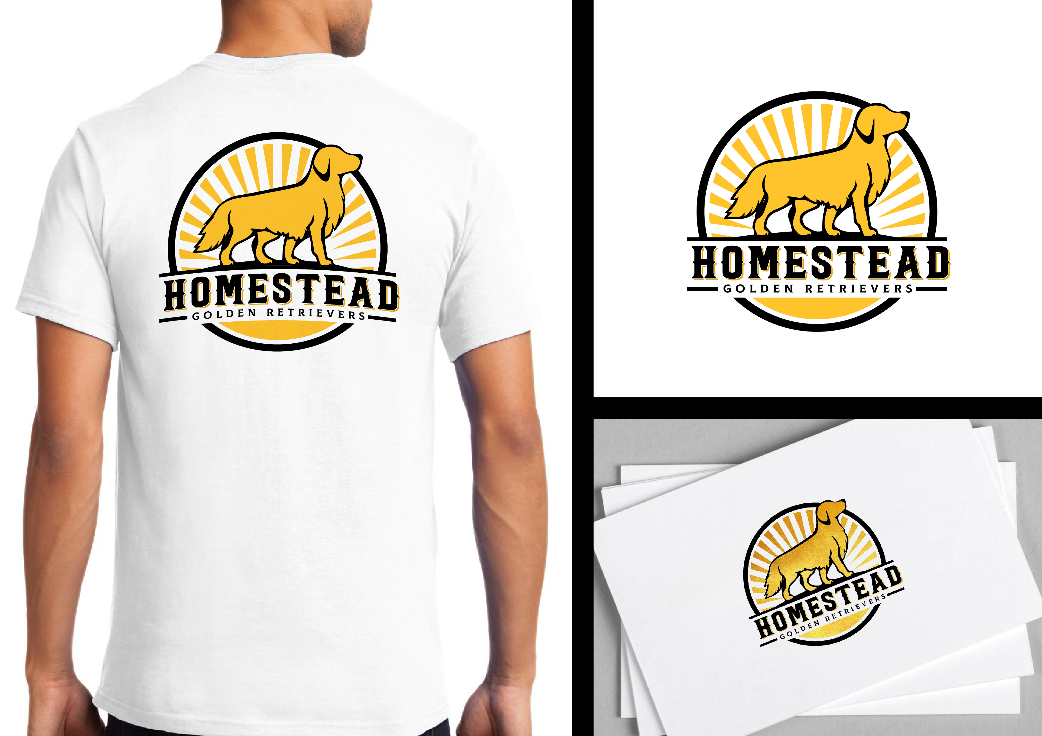 Design de Logo par ~idiaz~ pour Homestead Golden Retrievers | Design #28535364