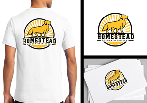 Logo Design by ~idiaz~ for Homestead Golden Retrievers | Design: #28535364