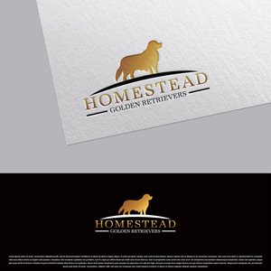 Diseño de Logo por DesignDUO para Homestead Golden Retrievers | Diseño: #28516277