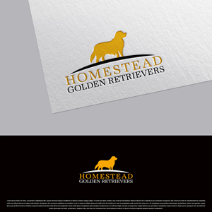 Diseño de Logo por DesignDUO para Homestead Golden Retrievers | Diseño: #28518689