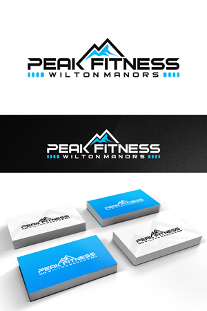 Peak Fitness | Logo Design by D.an