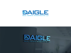 Logo Design by Gexeco for Daigle real estate investments LLC  | Design: #28498976