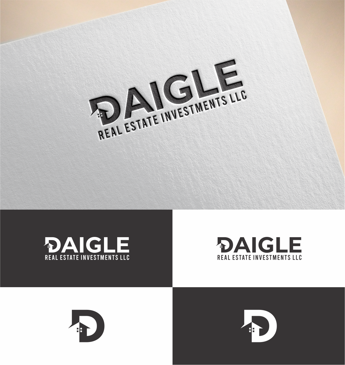 Design de Logo par good.dsgn pour Daigle real estate investments LLC  | Design #28504457