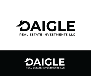 Diseño de Logo por Ebaddesigns para Daigle real estate investments LLC  | Diseño #28505736