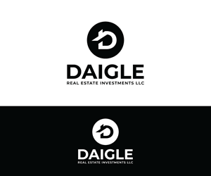 Logo Design by Ebaddesigns for Daigle real estate investments LLC  | Design: #28505737