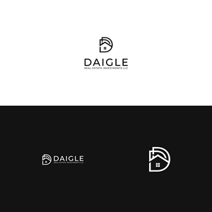 Diseño de Logo por HL-designs para Daigle real estate investments LLC  | Diseño #28507835
